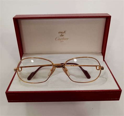 mens cartier panther glasses|vintage cartier panthere glasses.